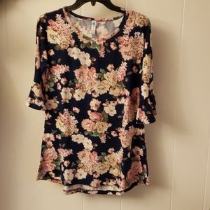 Women's floral blouse